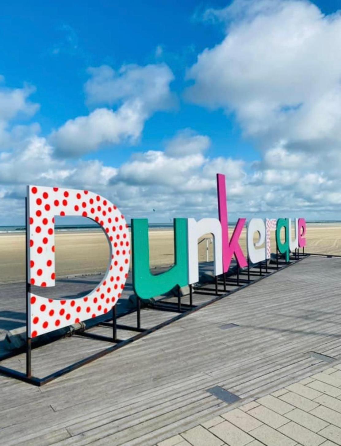 Appartement Sur La Plage De Malo Les Bains Vue Mer Dunkirk المظهر الخارجي الصورة